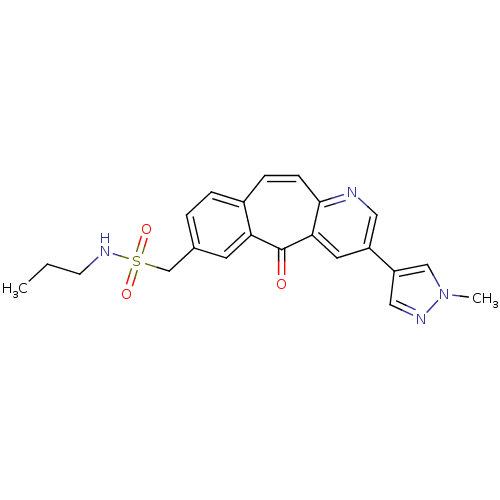 Chemical structure of BindingDB Monomer ID 50427164