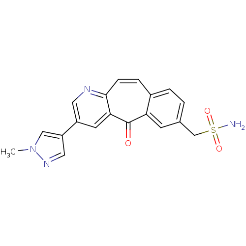 Chemical structure of BindingDB Monomer ID 50427167