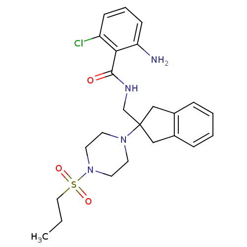 Chemical structure of BindingDB Monomer ID 50427180
