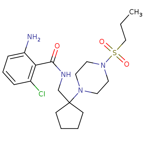 Chemical structure of BindingDB Monomer ID 50427182