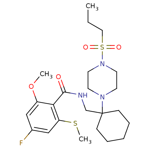 Chemical structure of BindingDB Monomer ID 50427183