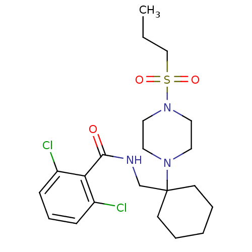 Chemical structure of BindingDB Monomer ID 50427185