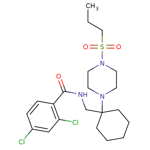 Chemical structure of BindingDB Monomer ID 50427189