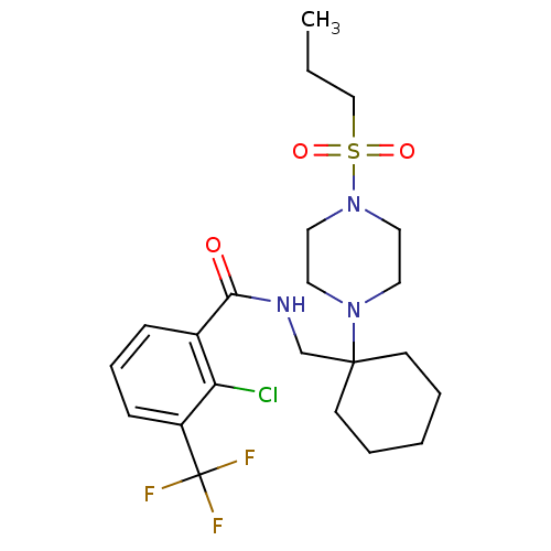Chemical structure of BindingDB Monomer ID 50427191