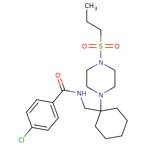 Chemical structure of BindingDB Monomer ID 50427194