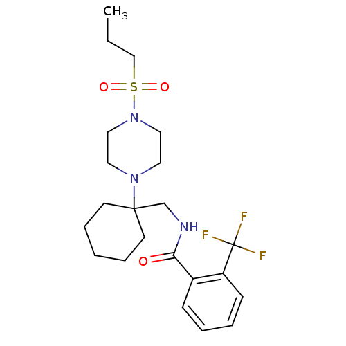 Chemical structure of BindingDB Monomer ID 50427196