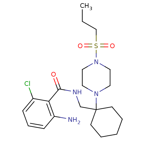 Chemical structure of BindingDB Monomer ID 50427198