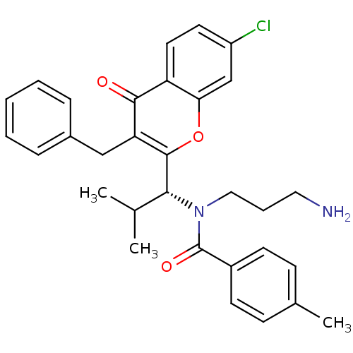 Chemical structure of BindingDB Monomer ID 50427294