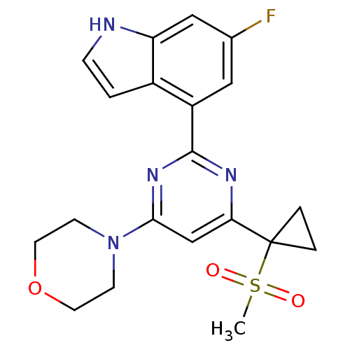 Chemical structure of BindingDB Monomer ID 50427297