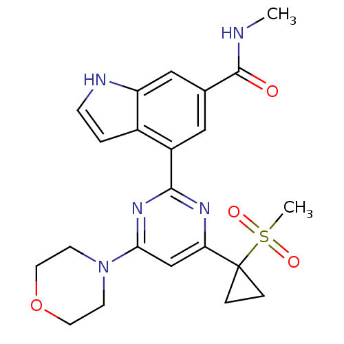 Chemical structure of BindingDB Monomer ID 50427299