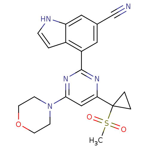 Chemical structure of BindingDB Monomer ID 50427301