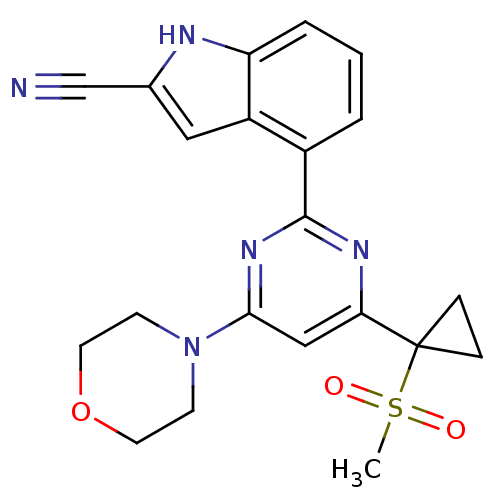 Chemical structure of BindingDB Monomer ID 50427302