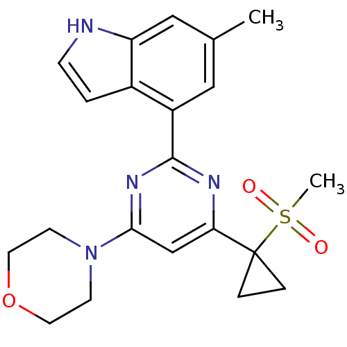 Chemical structure of BindingDB Monomer ID 50427305
