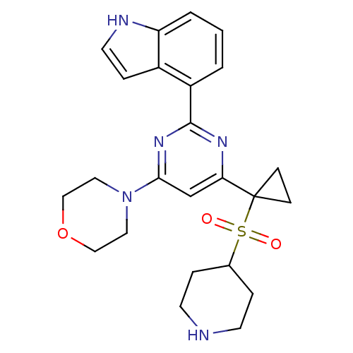 Chemical structure of BindingDB Monomer ID 50427315