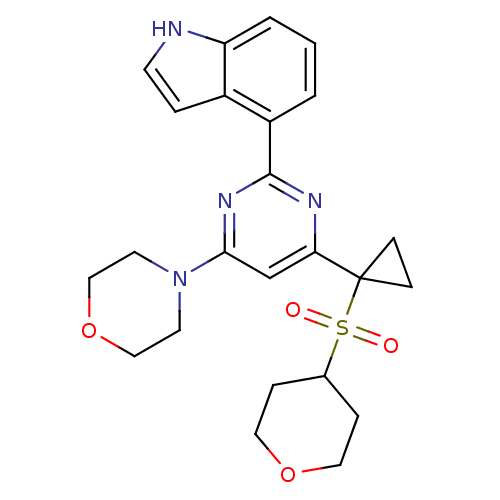 Chemical structure of BindingDB Monomer ID 50427316