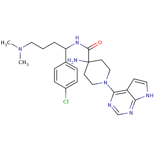 Chemical structure of BindingDB Monomer ID 50427335