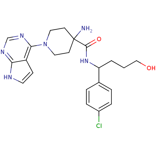 Chemical structure of BindingDB Monomer ID 50427351