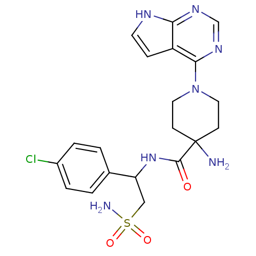 Chemical structure of BindingDB Monomer ID 50427356