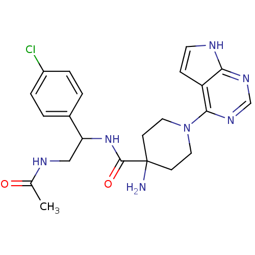 Chemical structure of BindingDB Monomer ID 50427357