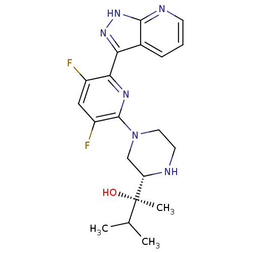 Chemical structure of BindingDB Monomer ID 50427364