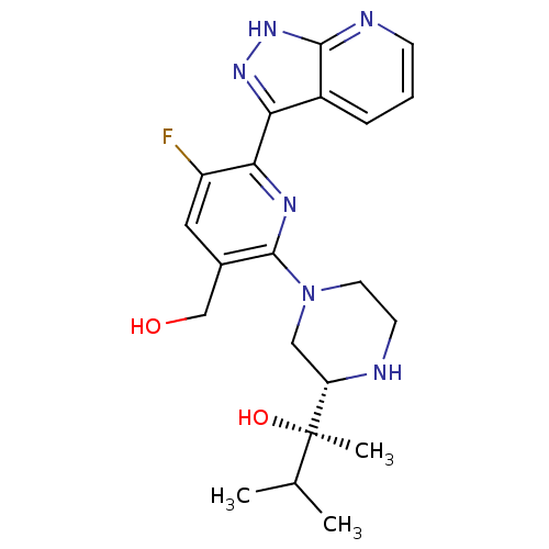 Chemical structure of BindingDB Monomer ID 50427365