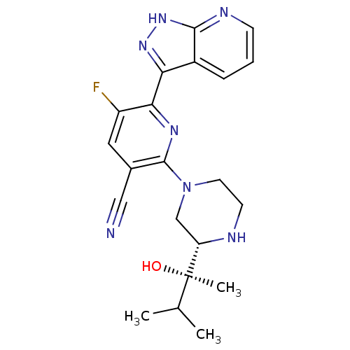 Chemical structure of BindingDB Monomer ID 50427366