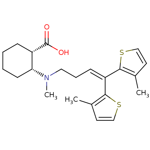 Chemical structure of BindingDB Monomer ID 50427390
