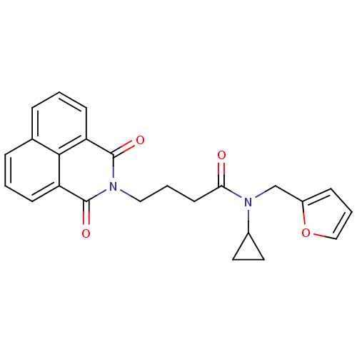Chemical structure of BindingDB Monomer ID 50427449