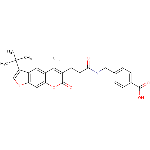 Chemical structure of BindingDB Monomer ID 50427500