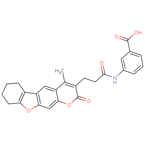 Chemical structure of BindingDB Monomer ID 50427537