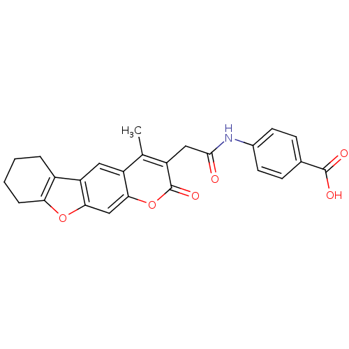 Chemical structure of BindingDB Monomer ID 50427539