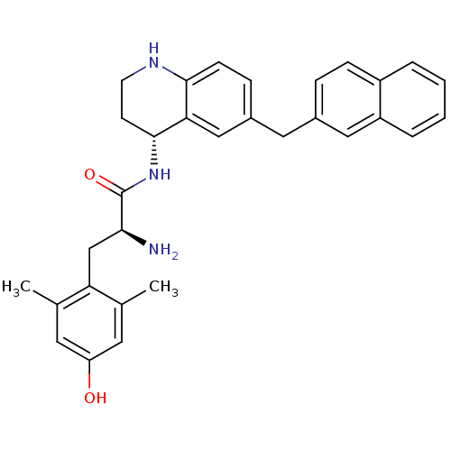 Chemical structure of BindingDB Monomer ID 50427559
