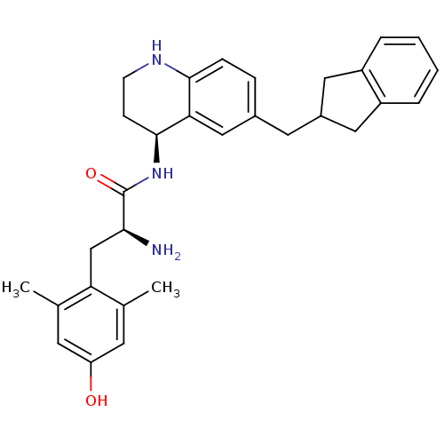 Chemical structure of BindingDB Monomer ID 50427563