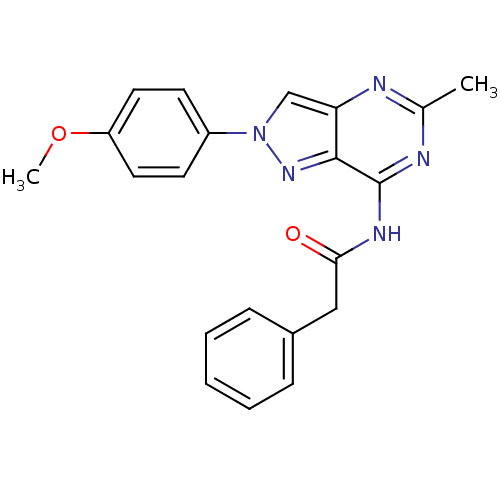 Chemical structure of BindingDB Monomer ID 50427588