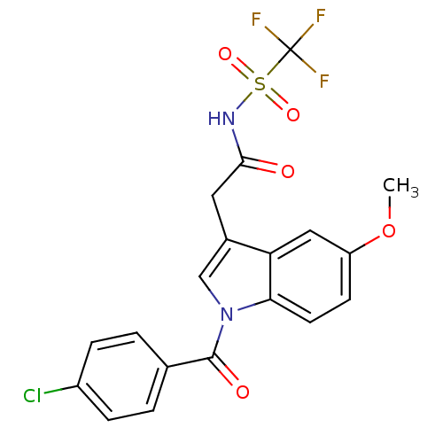 Chemical structure of BindingDB Monomer ID 50427621