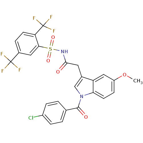 Chemical structure of BindingDB Monomer ID 50427635