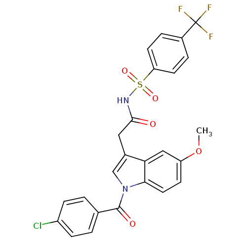 Chemical structure of BindingDB Monomer ID 50427644