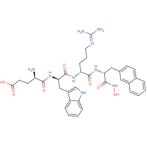 Chemical structure of BindingDB Monomer ID 50427700