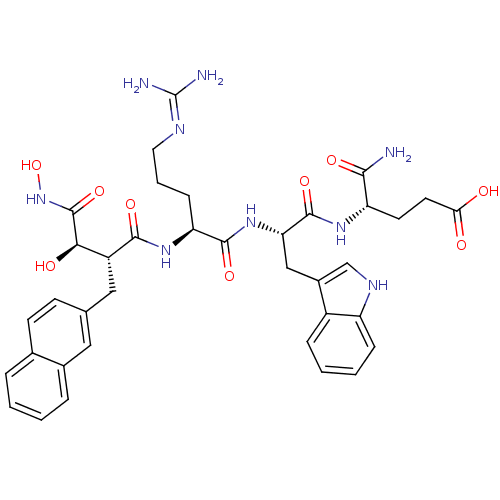 Chemical structure of BindingDB Monomer ID 50427702