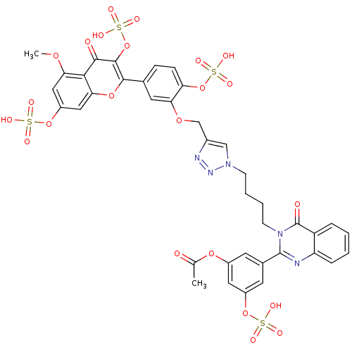Chemical structure of BindingDB Monomer ID 50427845