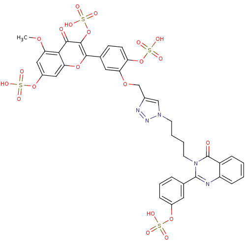 Chemical structure of BindingDB Monomer ID 50427847