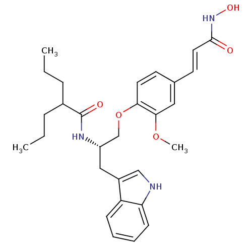 Chemical structure of BindingDB Monomer ID 50428137