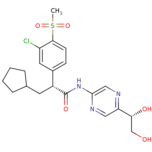 Chemical structure of BindingDB Monomer ID 50428287