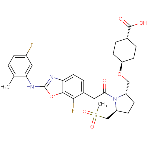 Chemical structure of BindingDB Monomer ID 50428691