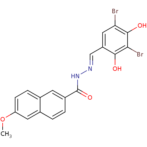Chemical structure of BindingDB Monomer ID 50428990