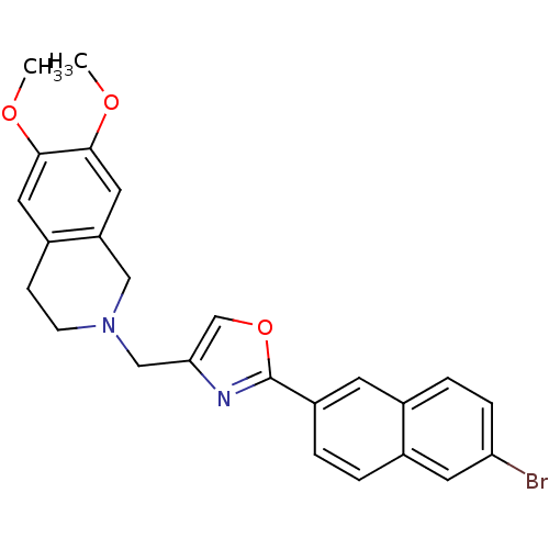 Chemical structure of BindingDB Monomer ID 50429192