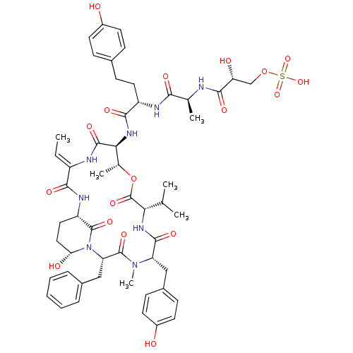 Chemical structure of BindingDB Monomer ID 50429203