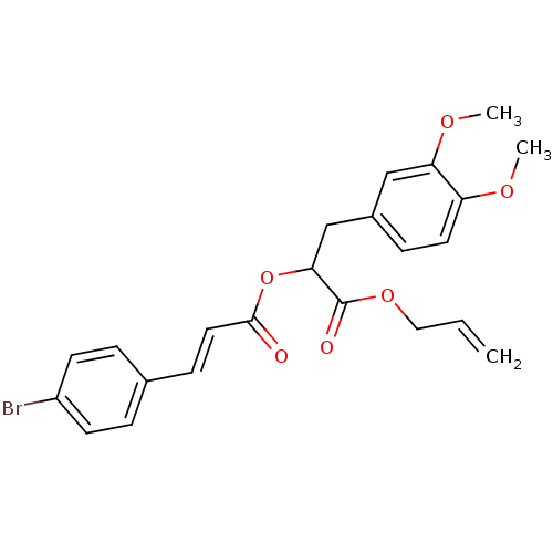 Chemical structure of BindingDB Monomer ID 50429236