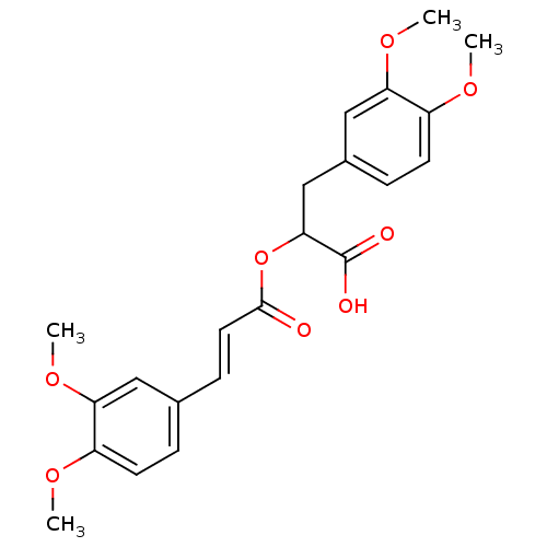 Chemical structure of BindingDB Monomer ID 50429247