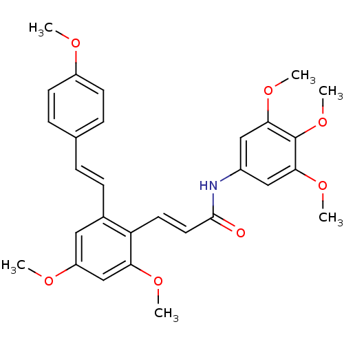 Chemical structure of BindingDB Monomer ID 50429296